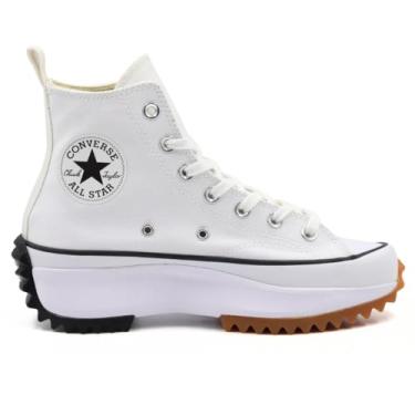 Imagem de Tênis Converse Run Star Hike Cano Alto Feminino - Branco/preto - 35