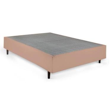Imagem de Base para Cama Box Casal Guldi (39x138x188) Natural e Cinza