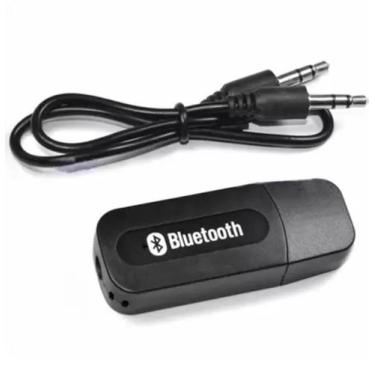 Imagem de Adaptador Receptor Bluetooth Usb Pendrive Carro Musica - dongle