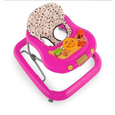 Imagem de Andador Bebê Tutti Baby Safari II Rosa Centro de Atividades