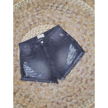 Imagem de Short Jeans Rasgado - Luvier. - Marca Luvier., 40