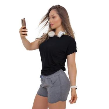 Imagem de Shorts  térmico Poliamida com bolso filtro UV - Berenice fitness cicli