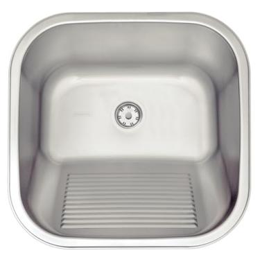 Imagem de Tanque de Encaixe em Aço Inox Acetinado 40X40cm, Tramontina, 94403107