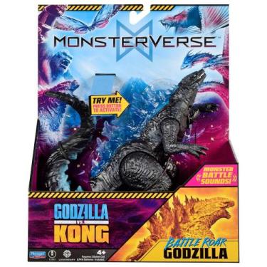 Imagem de Boneco Godzilla De 17Cm Com Som - Godzilla Vs Kong