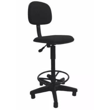 Imagem de Cadeira Caixa Secretaria Polo - Maiart, Tecido J.Serrano, Preto