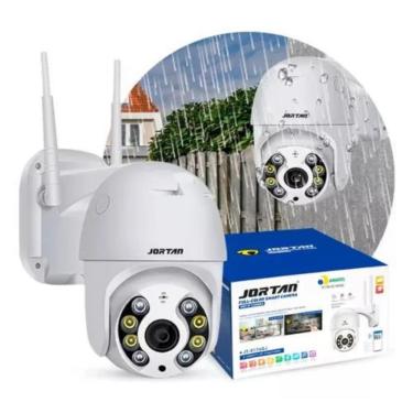 Imagem de Câmera Segurança Ip Wifi Auto Tracking Audio Infravermelho Cor Jortan