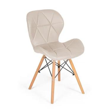 Imagem de Cadeira de Jantar Charles Eames Eiffel Slim Estofada Best Chair