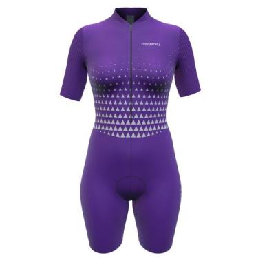 Imagem de Macaquinho Ciclismo Feminino Marcio May Moove Siena - Márcio May Sport