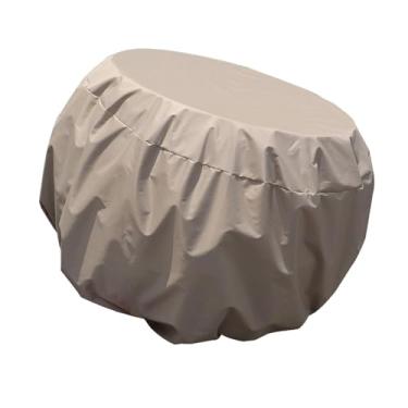 Imagem de YIJU Capa protetora contra poeira para tambor, acessório para tambor, à prova d'água, fácil de instalar, portátil, durável, capa protetora de tecido, Diâmetro 45cm