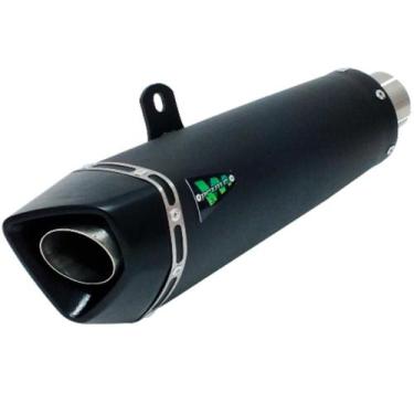 Imagem de Escapamento Ponteira Wacs Prime Hornet CB 600 + CBR 600F 08/14, Preto