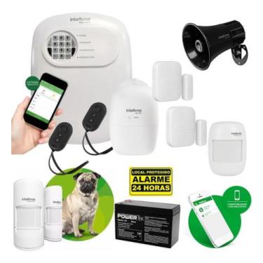 Imagem de Kit De Alarme Completo Anm 24 Net C/ Modúlo De Choque - INTELBRAS