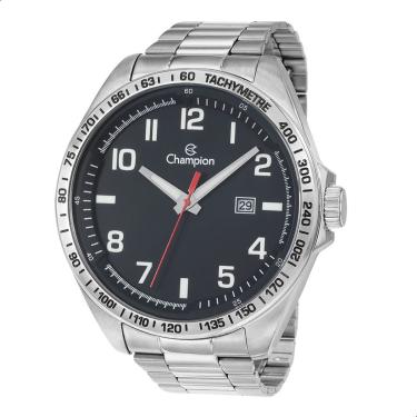 Imagem de Relógio Champion Masculino Prata Aço CA31720T Garantia de Um Ano