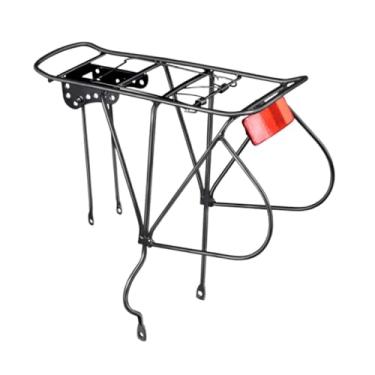 Imagem de Aymzbd Suporte traseiro para bicicleta, suporte para bagagem de carga, para cesto de mountain bike para entrega de alimentos, Versão com Furo Grande