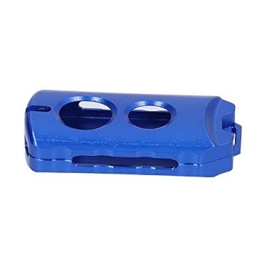 Imagem de Fydun Chave DE Proteção contra Protetora CABELA TABELA DE FOB CNC Alumínio Fit para NVX 125155 XMAX 250 Aerox 155 Durável Elegante e Elegante Instalação Fácil (Azul)