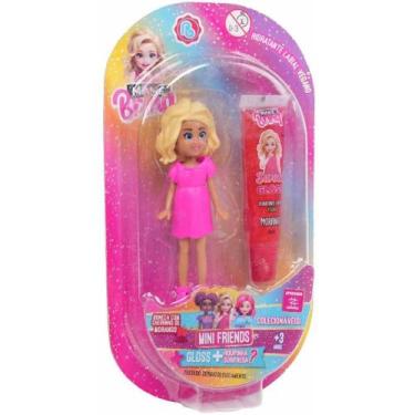 Imagem de Maquiagem e Beleza Infantil Mini Friends Boneca com GLOSS Vegano - Pol
