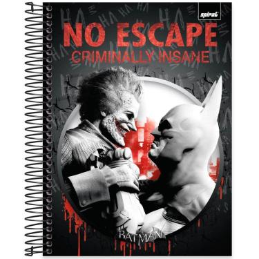 Imagem de Caderno univ.capa dura 10x1 160fls Batman G 2525892 Spiral Btg