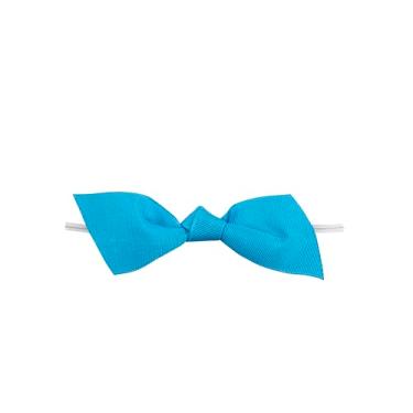 Imagem de Reliant Ribbon Grosgrain Flair Bows-Jumbo-5.1 cm Caudas X 1-1/5.1 cm Largura da fita Corte em ângulo quente e laços torcidos de 12,7 cm, Turquesa