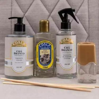Imagem de kit Coala Home Chá Branco, Difusor de Aromas Chá Branco 100 ML
