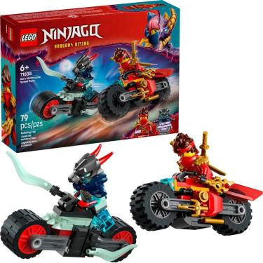 Imagem de Lego Ninjago Corrida de Moto Veloz do Kai 71838 com 79pcs