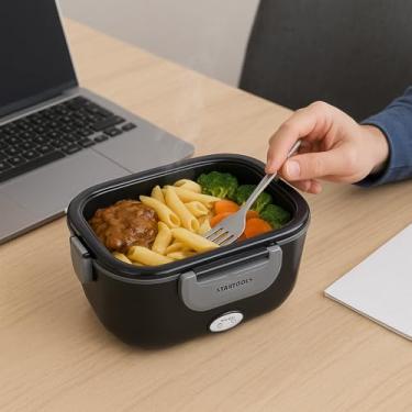 Imagem de Marmiteira Elétrica Bivolt 1.5L - Aquecedor de Marmita Térmica Portátil para Trabalho, Faculdade e Viagem | Esquete Fácil Sem Micro-ondas!