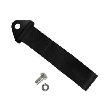 Imagem de Kit Tow Strap Fita Universal Cinta de Engate Preto Estilo BR