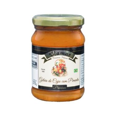Imagem de Geleia de Caju com Pimenta Premium, Natural, Artesanal, 210g, Exclusiva