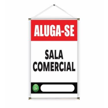 Imagem de Banner pronto Aluga-se BA 452 medida 45x70 cm arte Pronta