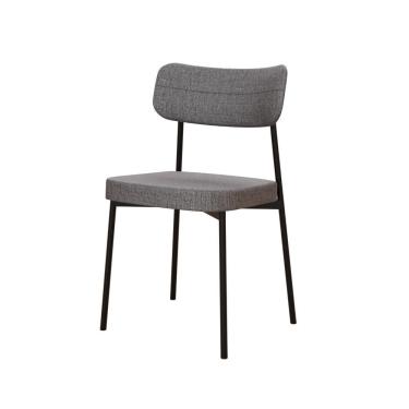 Imagem de Cadeira Mynna Fixa C/4 Pes 525 X 470 X 790 Mm C/1 Un. Corriente Cinza Corriente Cinza