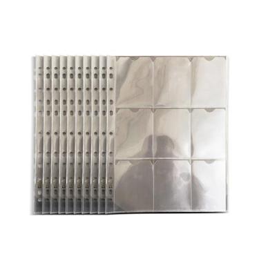 Imagem de KIT 10 Folhas Plástica P/ Pasta Fichário Álbum Card Pokemon - DAC