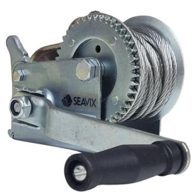 Imagem de Guincho Manual Catraca 600Lbs Com Cabo De Aço Seavix