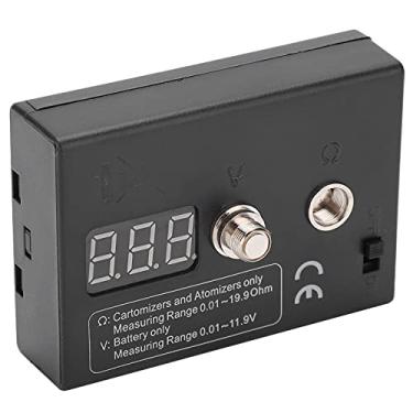 Imagem de Testador, Ohm Medidor Bobina Testadora, Leitor Digital Ferramenta Diy para Atomizer Ego 510 808d M7 M8, Material ABS, Leve e Portátil, Simples de Usar