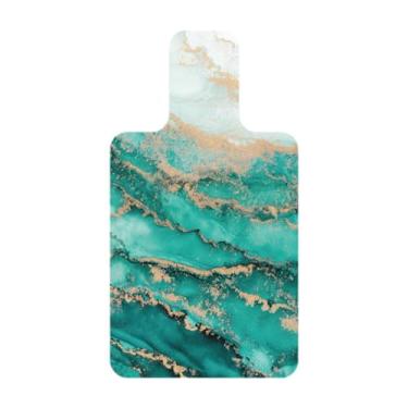 Imagem de rockible Tapete de Pilates Reformer, Tapete de Exercícios Antiderrapante, Treinos de Treinamento, Acessórios para Presentes Pensativos, Equipamentos de de, Ouro E Verde