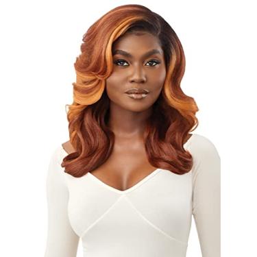 Imagem de Outre Peruca frontal de renda Sleeklay Part Deep-C Lace Part ANTALIA (PLATINUM BLONDE 613)