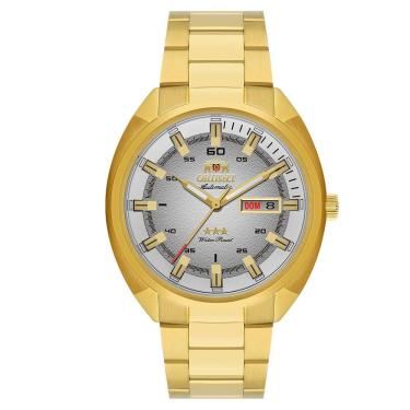 Imagem de Relógio ORIENT masculino automático dourado NH3GG006 S1KX