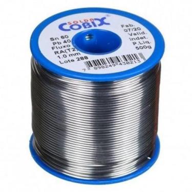 Imagem de Fio De Estanho 60X40 2,5Mm 500Gr - Cobix