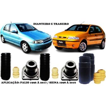 Imagem de Kit Batente Dianteiro/Traseiro Palio/Siena 1996 á 2017 - New Parts