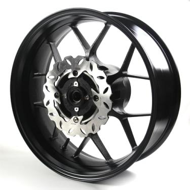 Imagem de Arashi Roda Traseira e Disco de Freio Rotor para Honda CBR1000RR 2006-2016, Acessórios de Substituição de Motocicleta Preto Brilhante