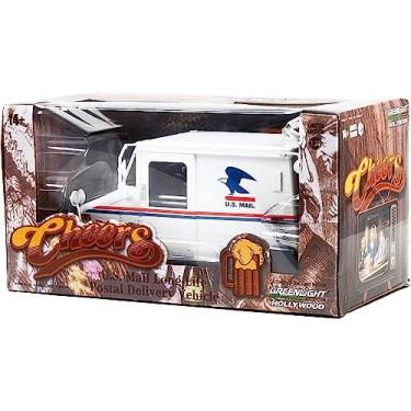 Imagem de U.S. Mail Long-Life Postal Delivery Vehicle (LLV) White (Cliff Clavin's) Cheers (1982-1993) TV Series 1/24 Diecast Model by Greenlight 84151