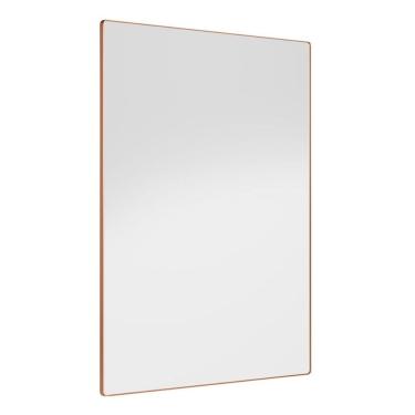 Imagem de Espelho Decorativo Star Com Moldura Cobre Rosê