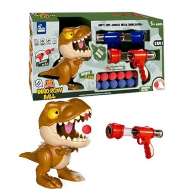 Imagem de Brinquedo Dino Pow Ball com Lançadores e Dardos Inclusos para Crianças