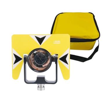 Imagem de Prisma de ângulo reto de barra L de 90 graus de alta precisão - precisão de 7 a 10 cm, processado com perfil de alumínio, adaptador de aço inoxidável, prisma de vidro revestido de cobre, prisma de