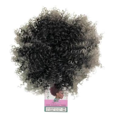 Imagem de Afro puff orgânico  fashion line, MT1B/GREY