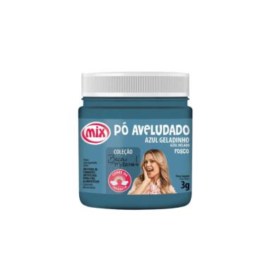 Imagem de Corante em Pó Aveludado Azul Geladinho com 3g Mix