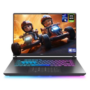 Imagem de ASUS Laptop para jogos ROG Strix G16, Intel Ultra 9-275HX, 64 GB DDR5 RAM, SSD PCIe de 2 TB, tela nebulosa de 16 polegadas 2,5K (2560 x 1600) 240 Hz, Nvidia G-Force RTX 5070, teclado retroiluminado