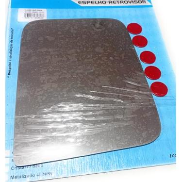 Imagem de Espelho Lente Vidro Retrovisor Kombi metalizado 1997 A 2012 Sem base Lado Direito
