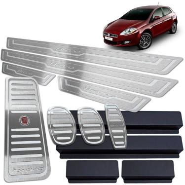 Imagem de Descanso Soleira Pedaleira Manual Bravo 2011 A 2016 Prata