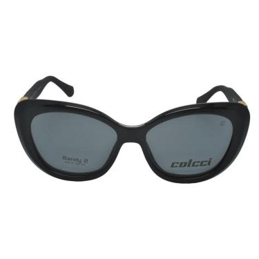 Imagem de Armação colcci bandy 2 c6123a1452 clip-on preto c6123 52