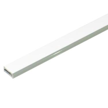 Imagem de Filete Arda Autocolante em Aluminio 12mm x 5mm  - Homeney, Branco, 3m