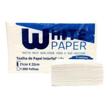 Imagem de Papel Toalha Interfolha Premium Macio 100 Por Cento Celulose 21x22cm -