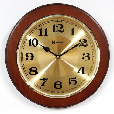 Imagem de Relógio De Parede Madeira Amieiro Herweg 4604-311